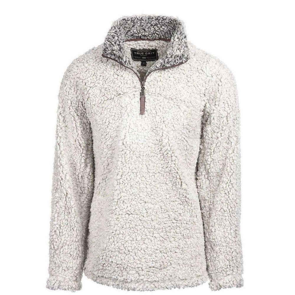 True Grit Men’s Cream Sherpa Sweater